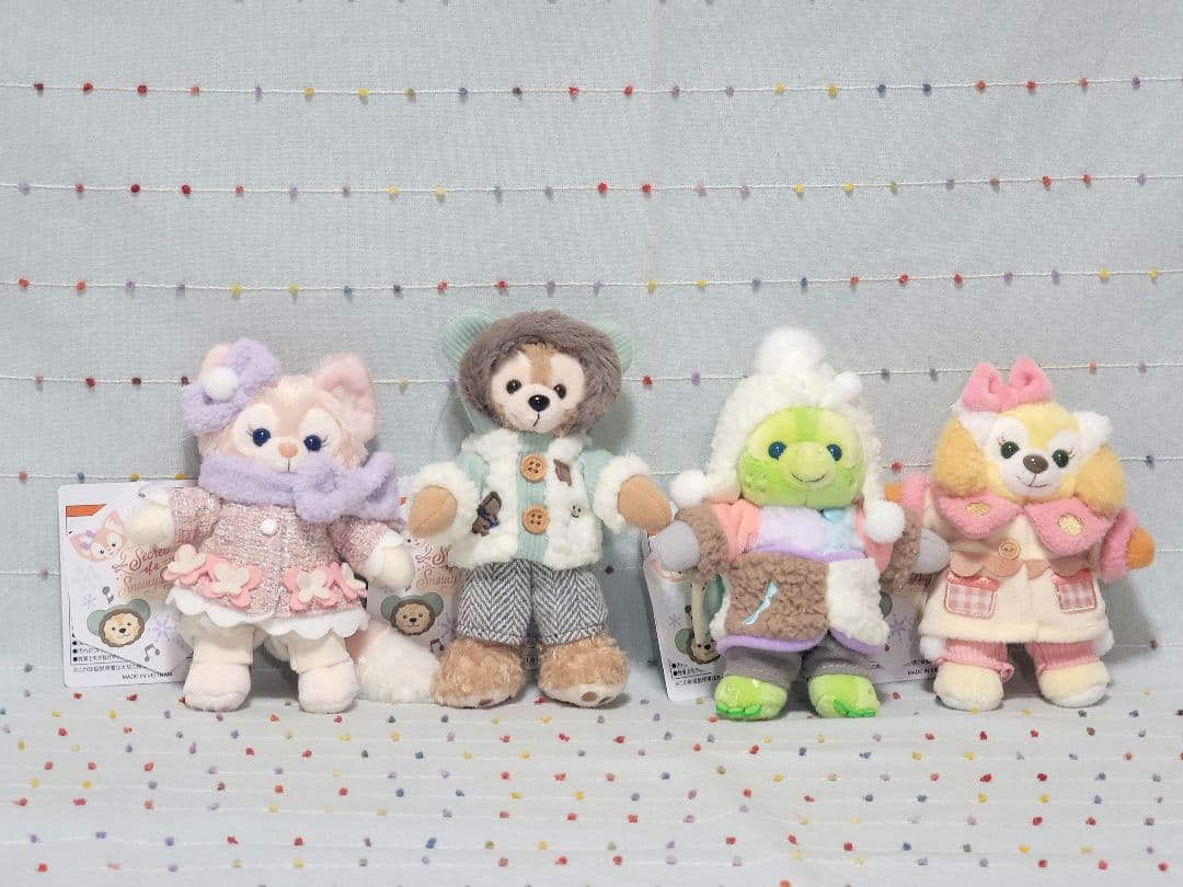 シークレット・オブ・スノーウィーデイ ぬいぐるみバッジ ディズニーシー