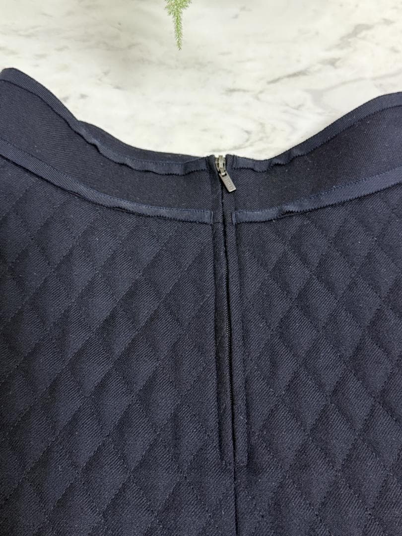 極美品★FOXEY/フォクシーフレアマトラッセ 40 ウール Aライン 別冊掲載