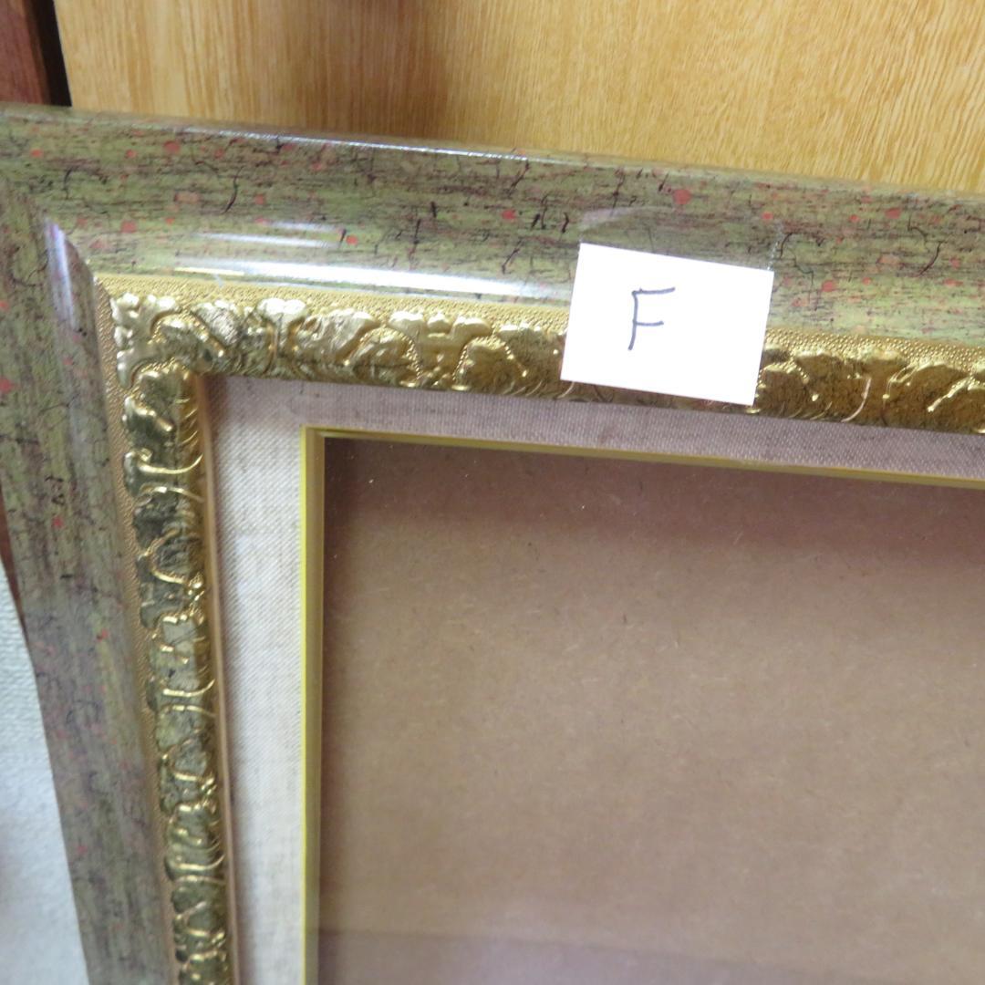 額縁　アクリル　F30　金 　油絵　水彩画