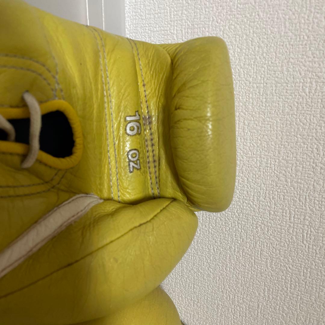 Winning ボクシンググローブ 16oz イエロー