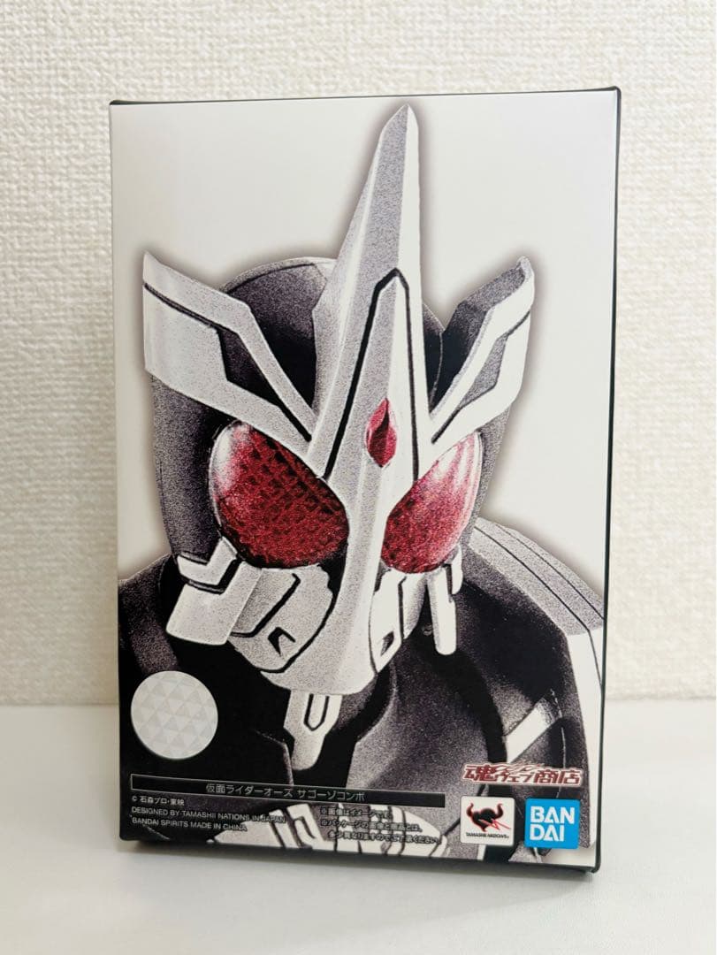 【美品】S.H.フィギュアーツ 真骨彫 仮面ライダーオーズ サゴーゾコンボ