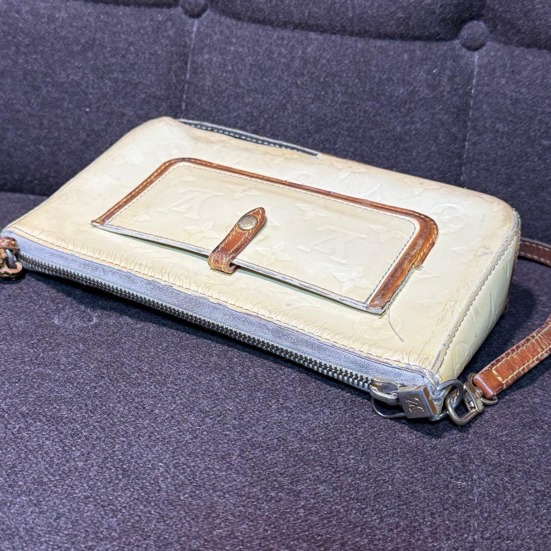 ルイヴィトン ヴェルニ マロリー スクエア ショルダーバッグ