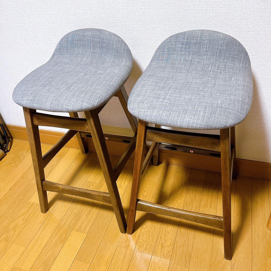 NITORI ニトリ フィルン カウンターチェア　2脚セット