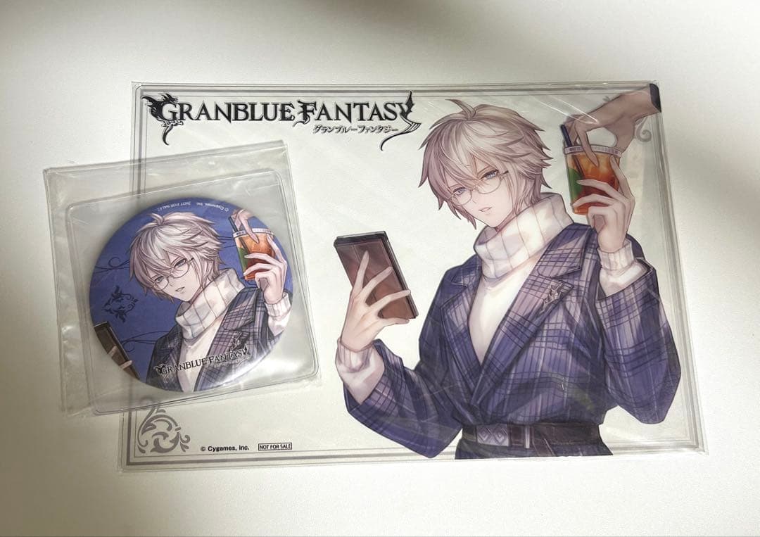 グランブルーファンタジー ルシファーモデル クリアカード　缶ミラー