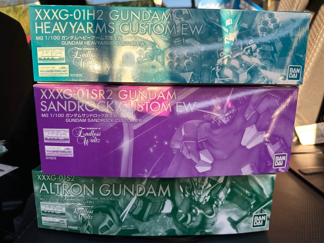 mg サンドロック改　EW、ヘビーアームズ改　EW、アルトロン