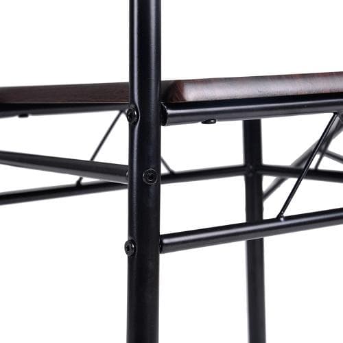 新生活支援】【ダークブラウン】ダイニングテーブル ダイニングセット　ダイニング５