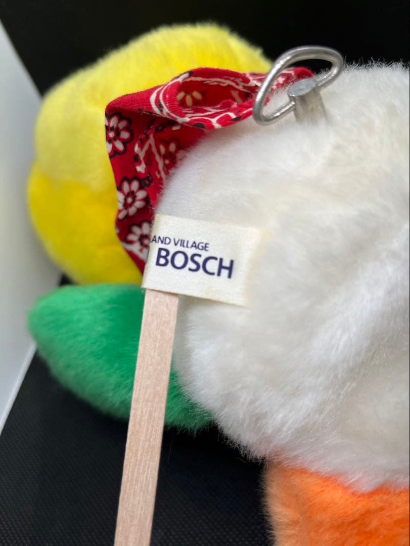 ハウステンボス　チューリーちゃん　チューリップ　ぬいぐるみ　オルゴール　レトロ