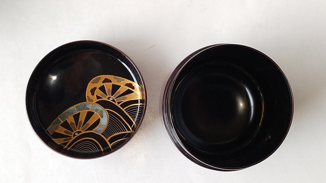 蒔絵師 長谷川恵史 作 波車 千筋中棗 螺鈿細工 棗 共箱 漆器 茶道具 新品