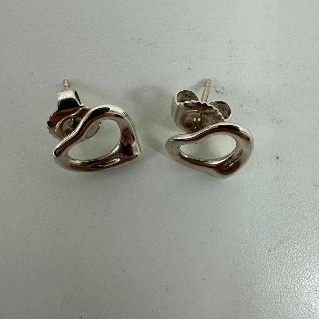 768413/Tiffany オープントート ピアス SV925