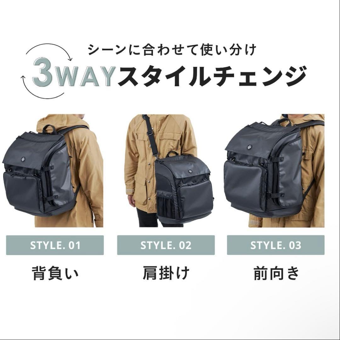 AIRBUGGY 3WAYバックパックキャリー デニム柄