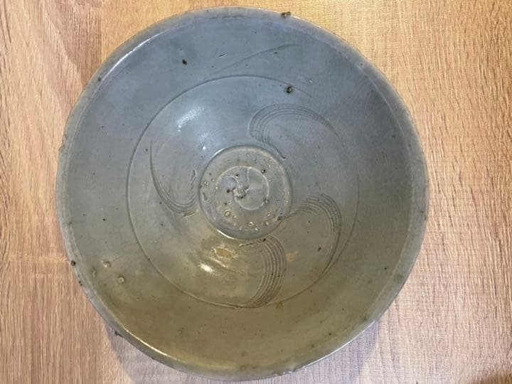 戦前中国 天竜寺青磁茶碗 茶道具