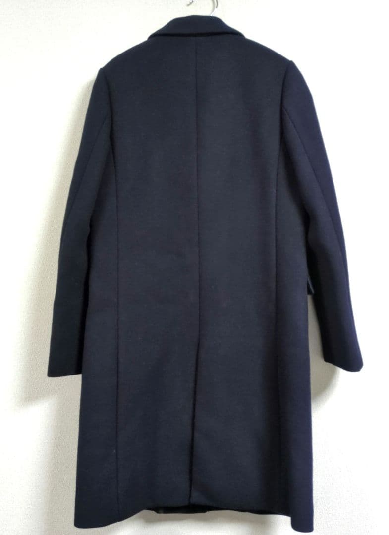 新品　М　38　ユナイテッドアローズ　チェスターコート　紺　ネイビー