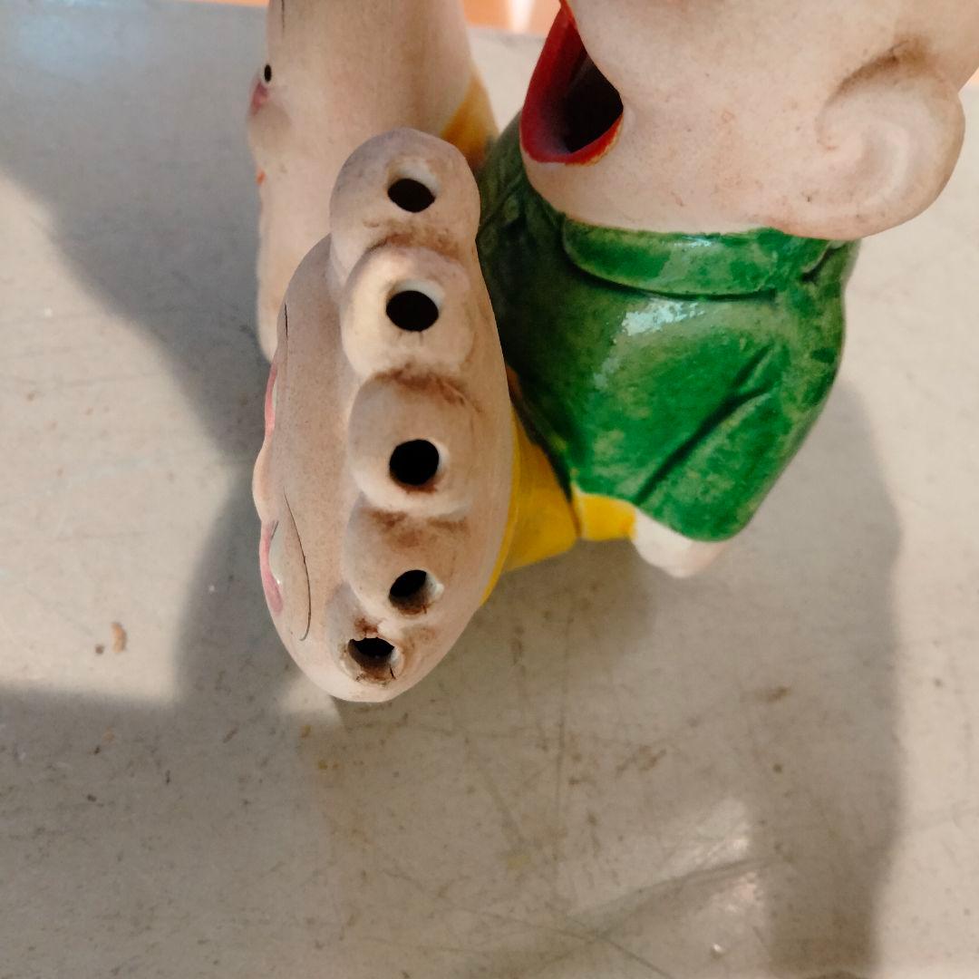 レア　50s 人面足 ビンテージ　灰皿　置物　オブジェ　ミッドセンチュリー