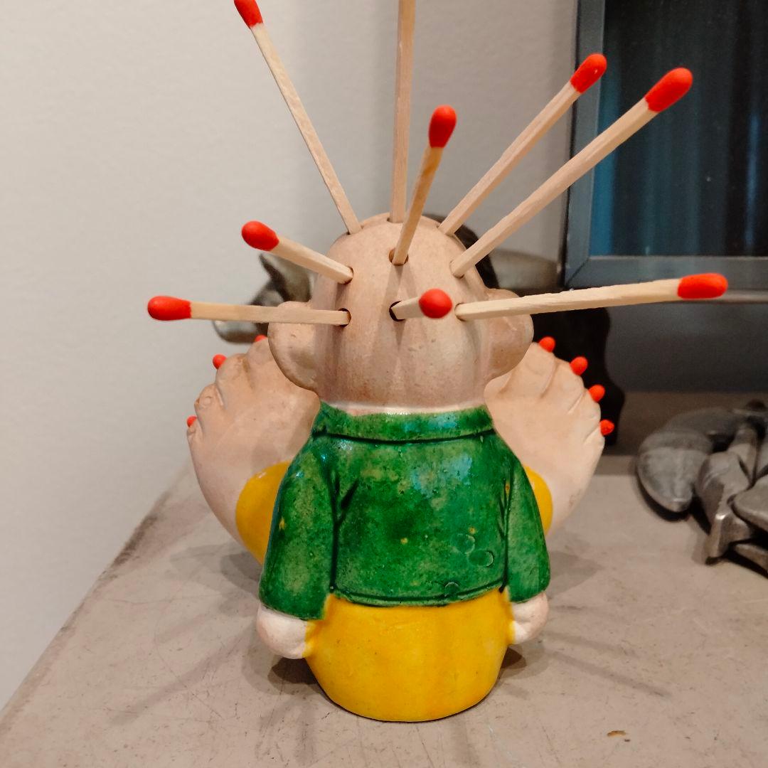 レア　50s 人面足 ビンテージ　灰皿　置物　オブジェ　ミッドセンチュリー