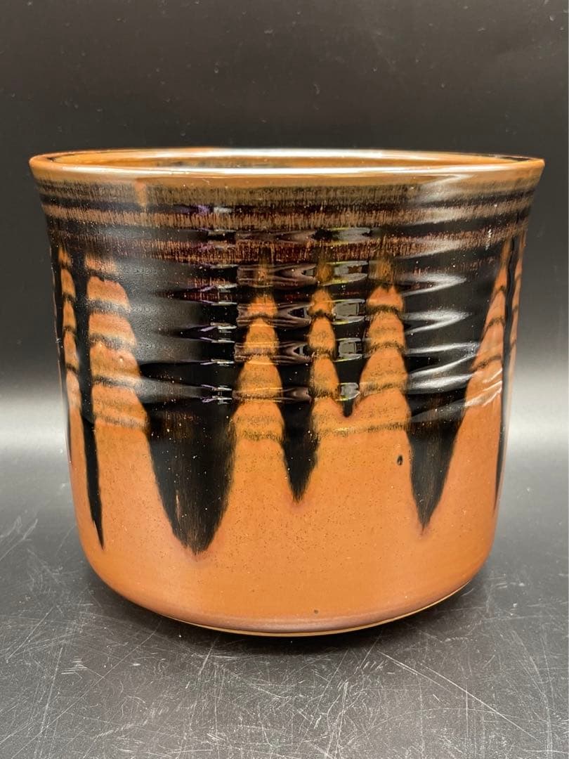 c207　加藤唐三郎　水指　茶道具　共箱