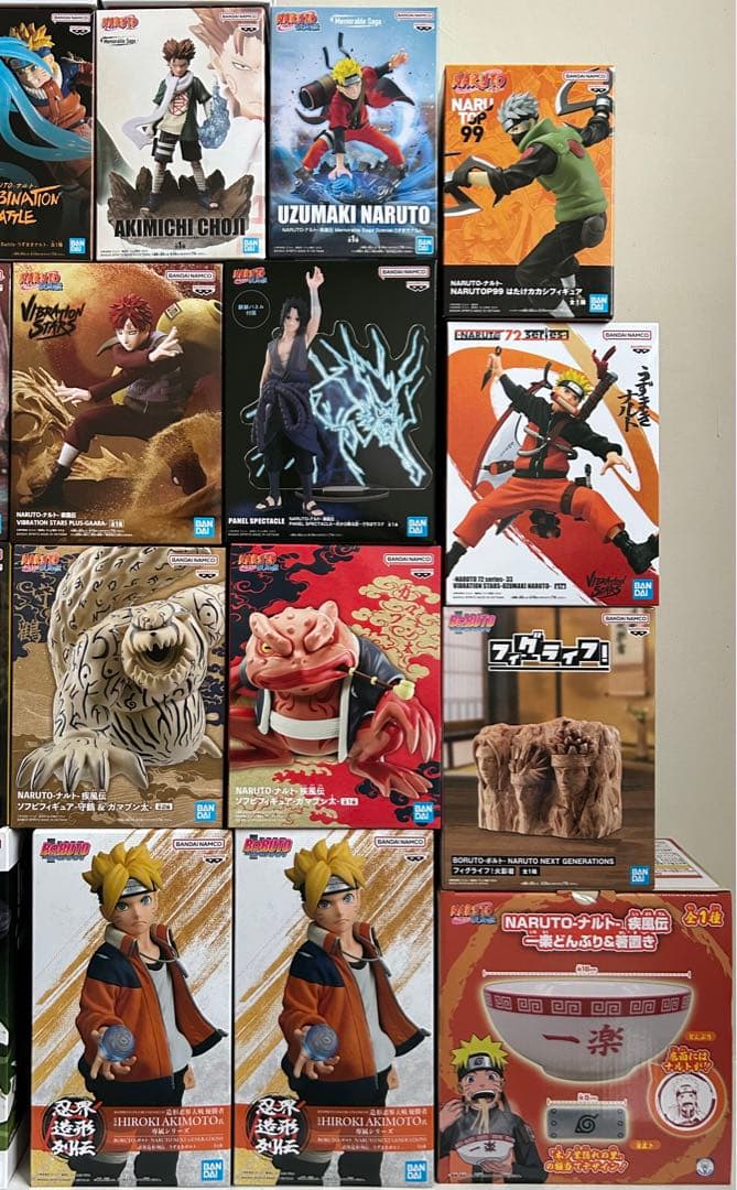 NARUTOナルトフィギュア35点セットまとめ売り造形忍界大戦