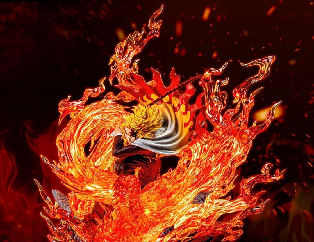 【新品】鬼滅の刃 煉獄杏寿郎 フィギュア ガレージキット