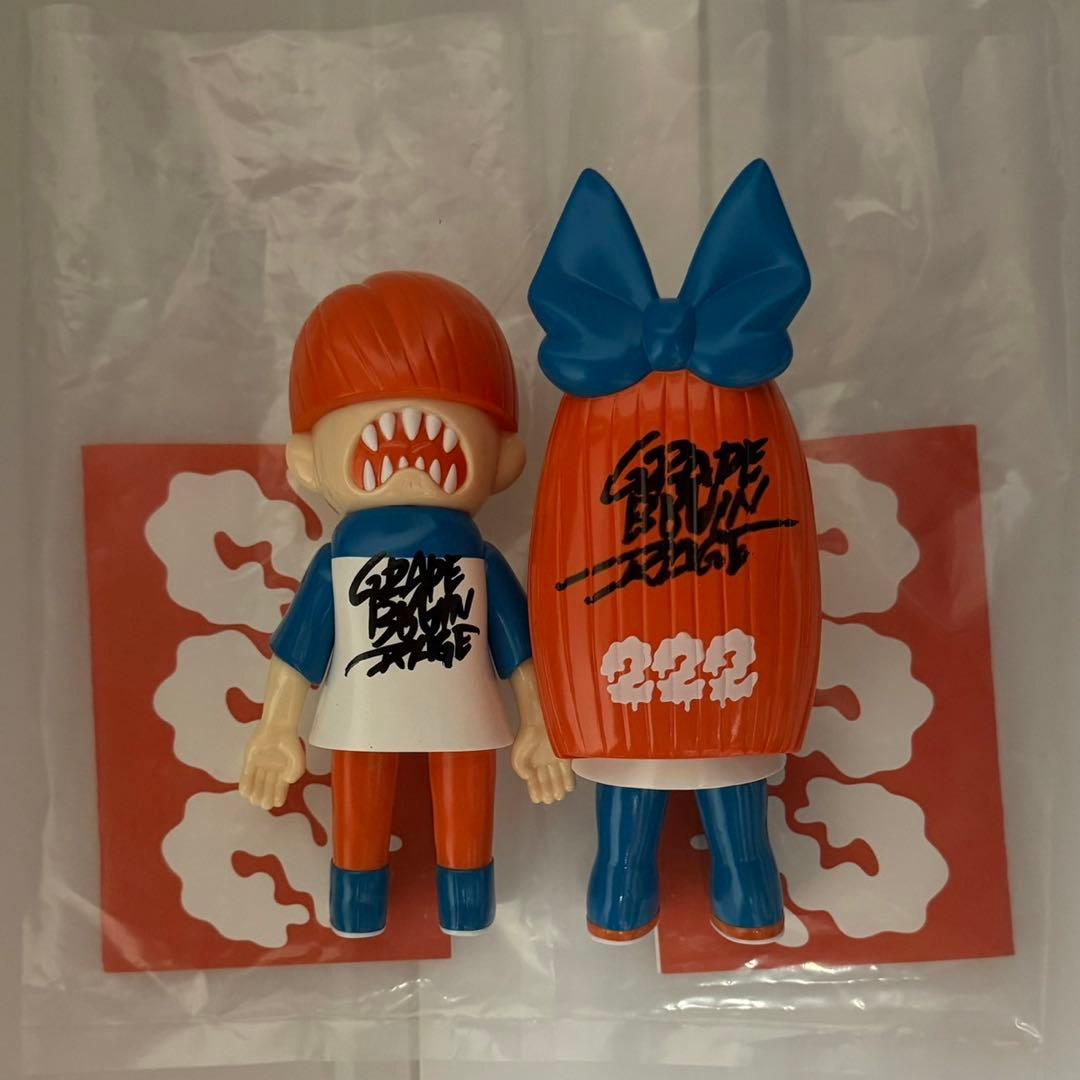 beams限定　GRAPE BRAIN にぎるちゃん　のりくん 2種 サイン入り