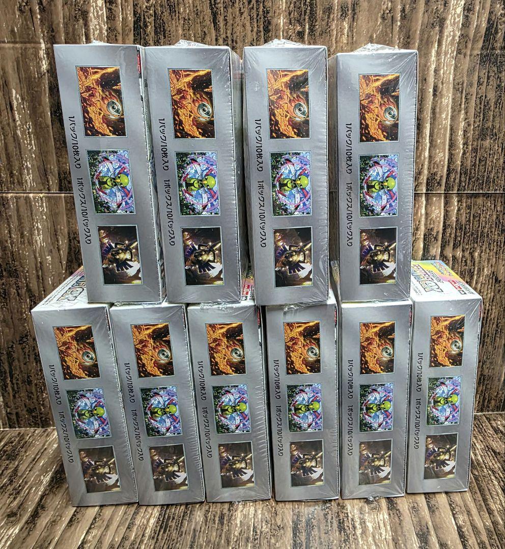 ☆新品未開封☆ポケモンカードテラスタルフェスex シュリンク付き10box