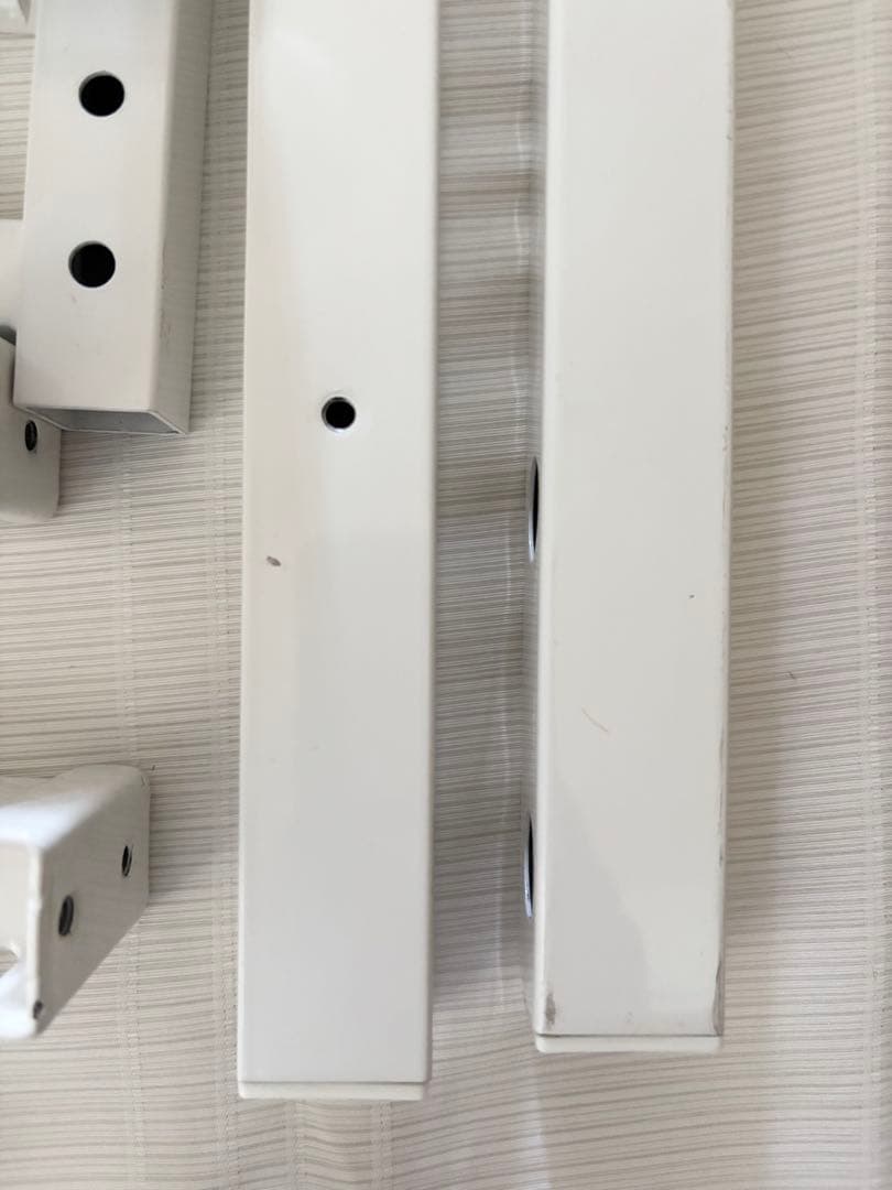 NITORI コンセント付 簡易ベッド メタルフレーム ホワイト