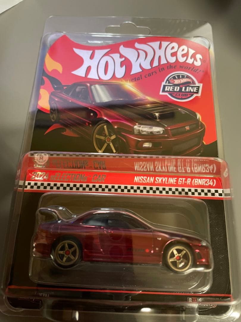 ホットウィールRLC Skyline GT-R (BNR34)