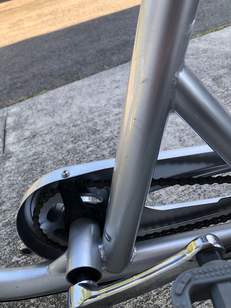 年末お値引き　引取り限定　レックス3輪シティサイクル グレー　20/16