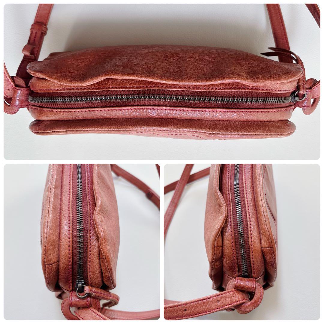 genten ゲンテン ゴートベーシック 2way スクエア ショルダーバッグ