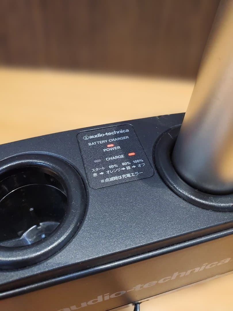 audio-technica マイク　充電器　セット