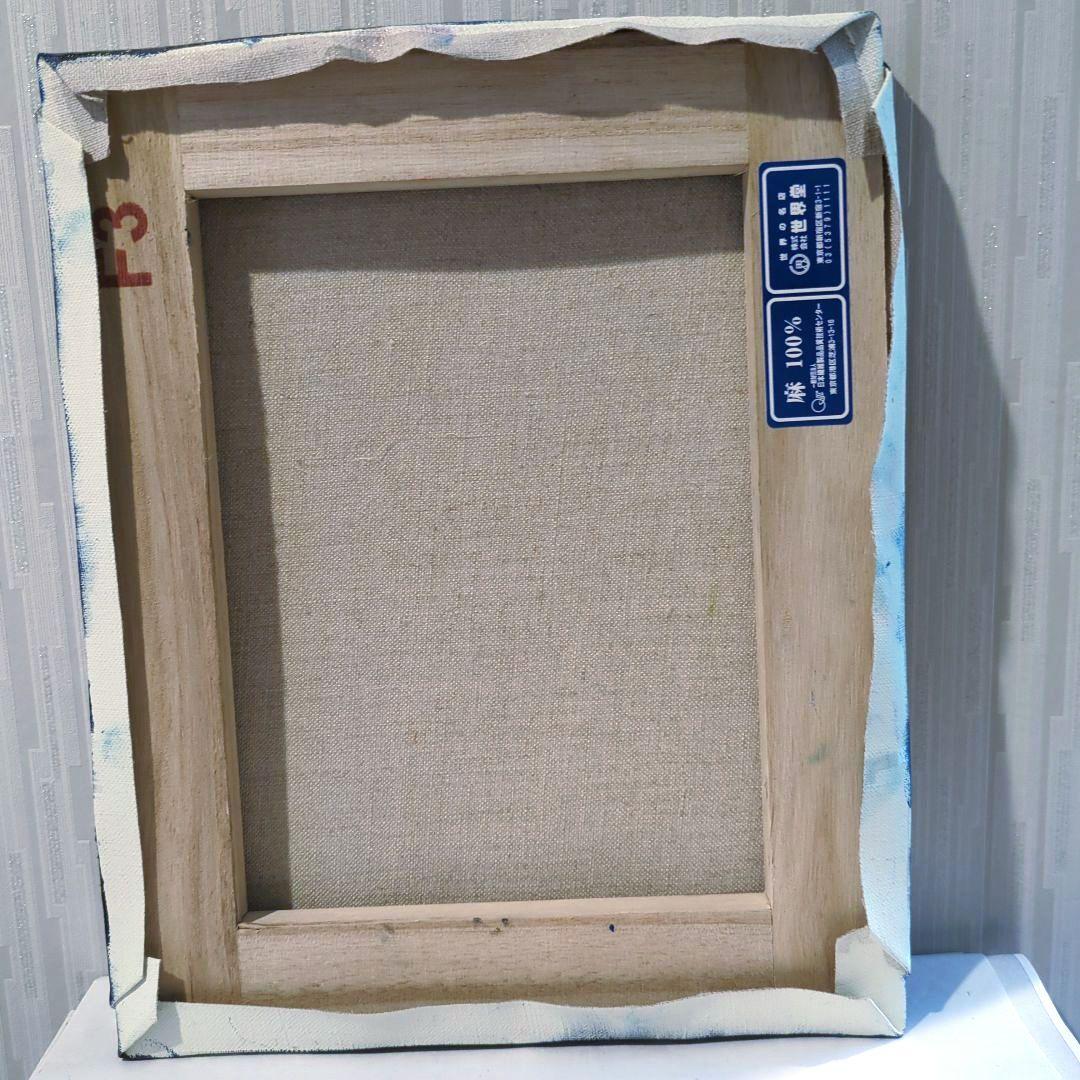 キャンバス油絵　専用   黒猫ガーデン 3　クリムト風フラワーガーデン