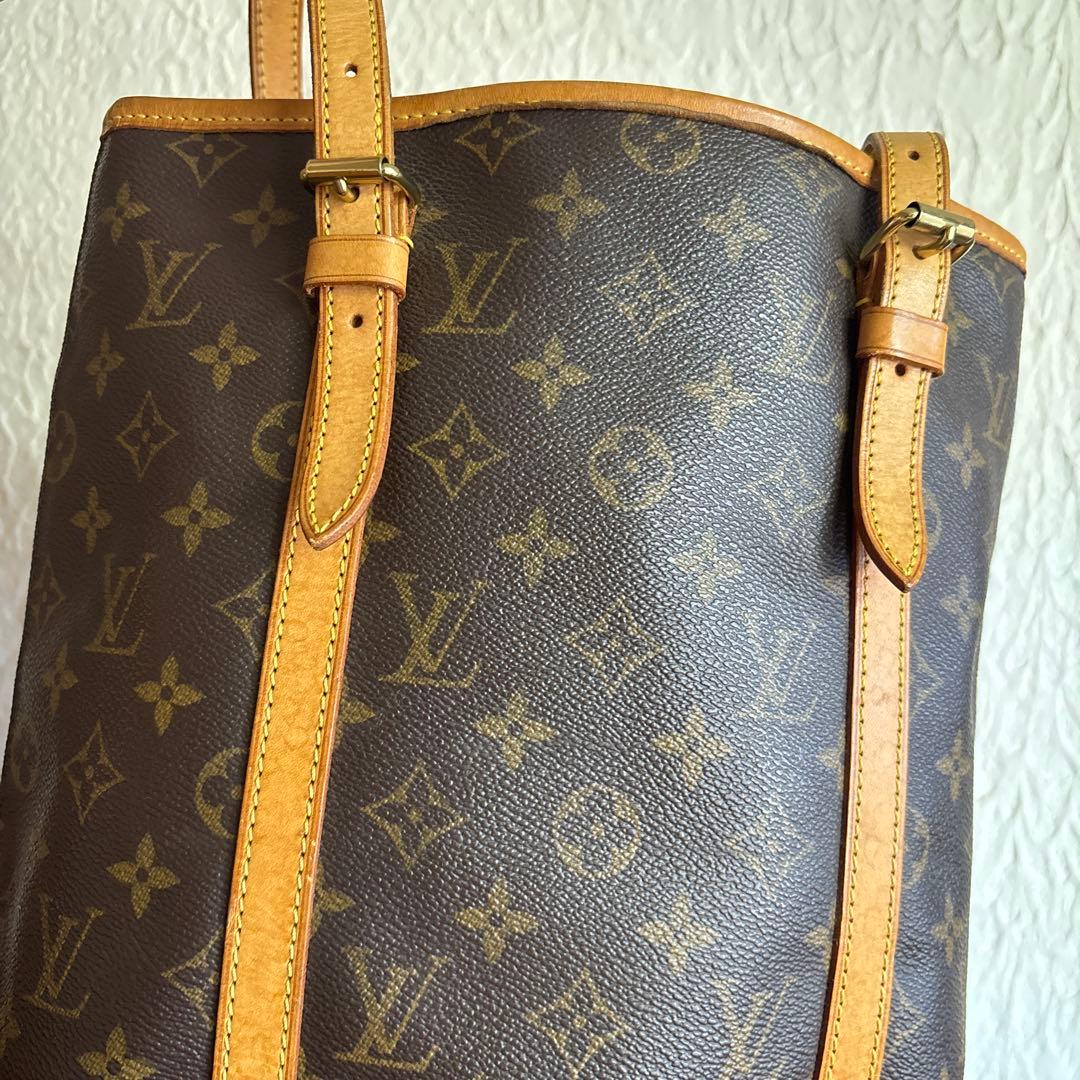 【ベタなし】LOUIS VUITTON バケット GM モノグラム
