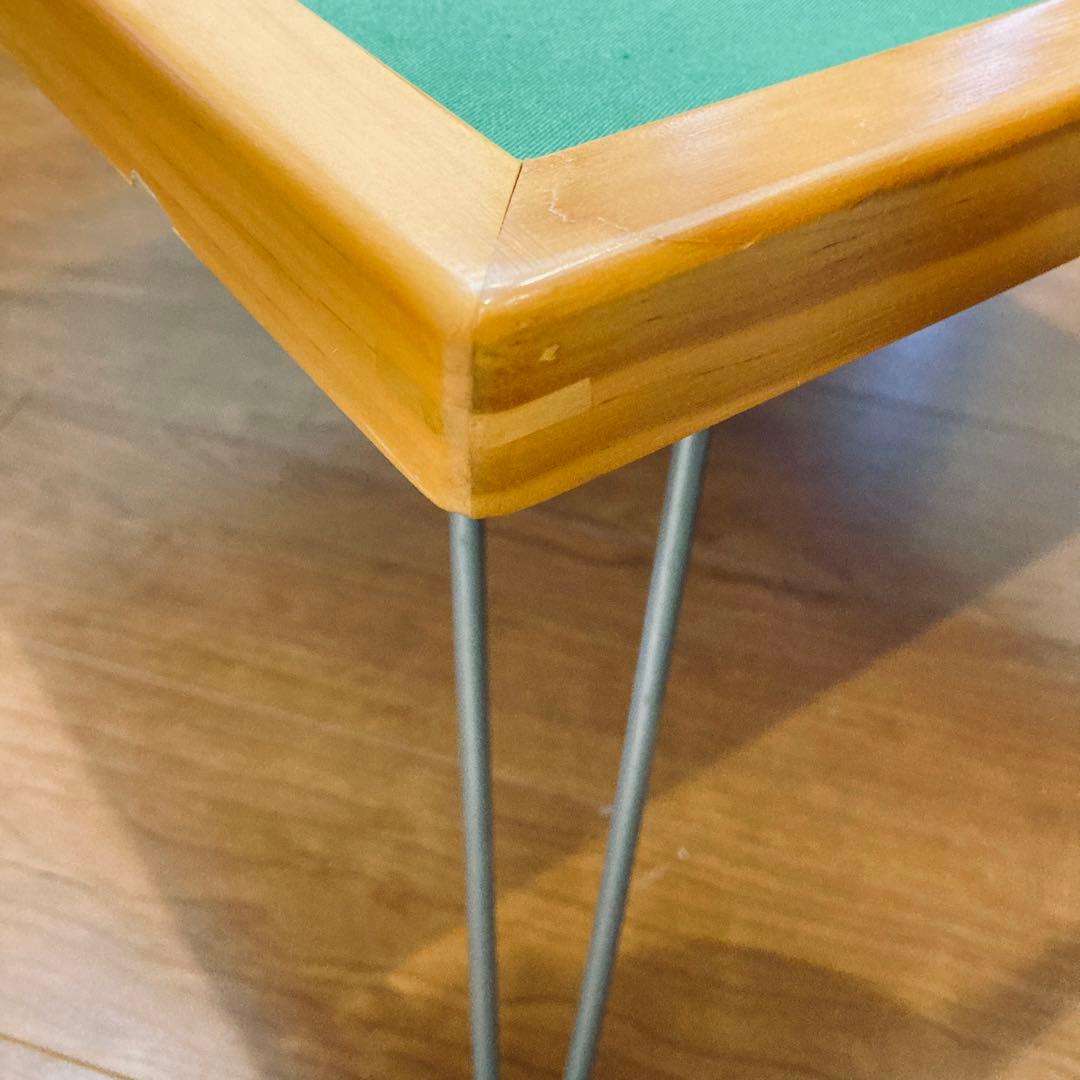 【美品】折りたたみ式　座卓式 手混ぜ 麻雀卓　脚つき