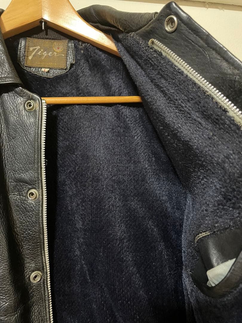 【茶芯！60s】ヴィンテージレザージャケット