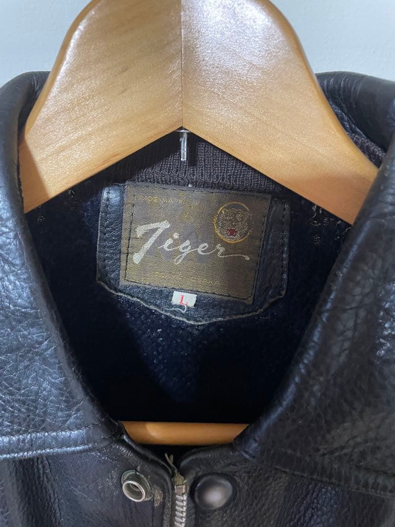 【茶芯！60s】ヴィンテージレザージャケット