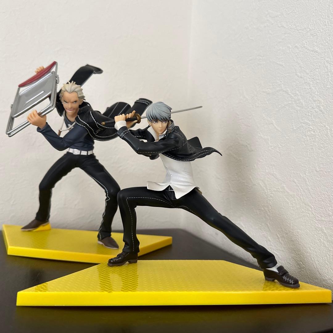 P4U ペルソナ4 鳴上悠　巽完二　フィギュア