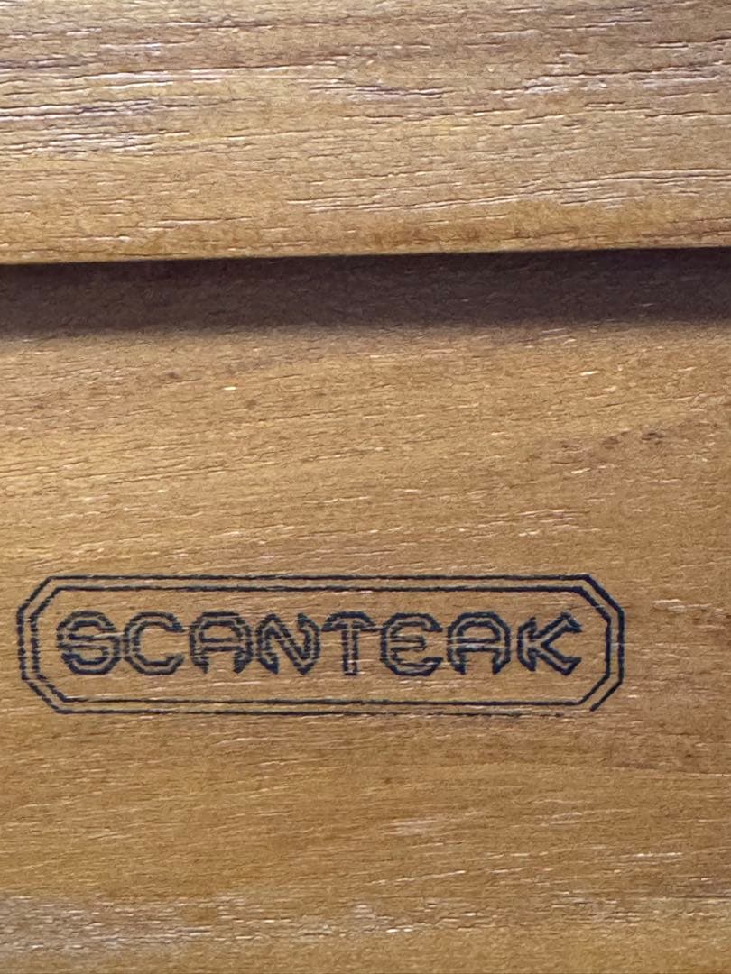 たま SCANTEAK 木製 長方形テーブル