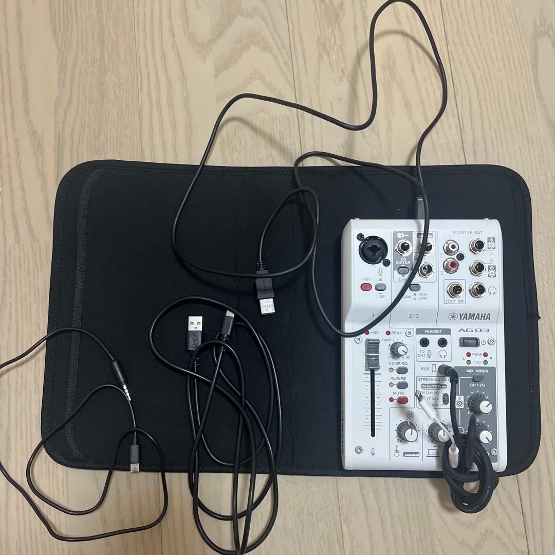 Yamaha AG03 オーディオインターフェイス セット