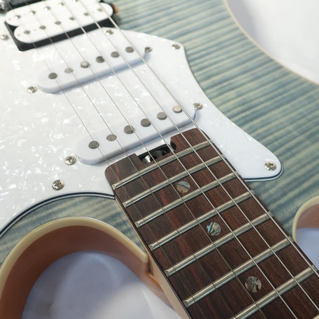 美品 AriaProII 714-AE200 エレキギター ギグバッグ付 ブルー