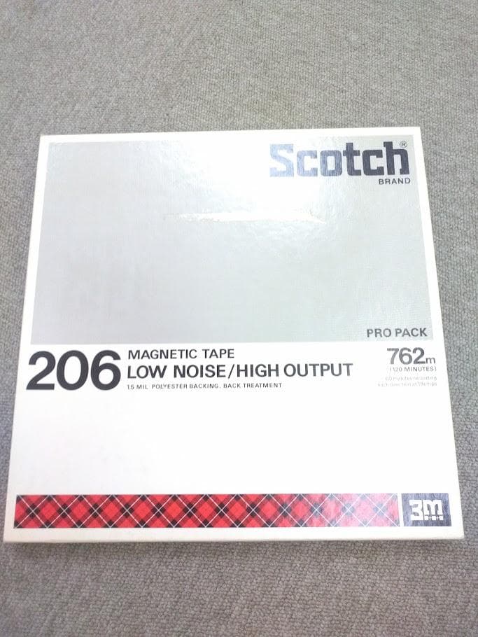 使用済　オープンリールテープ 5本セット　SONY・Scotch・maxell