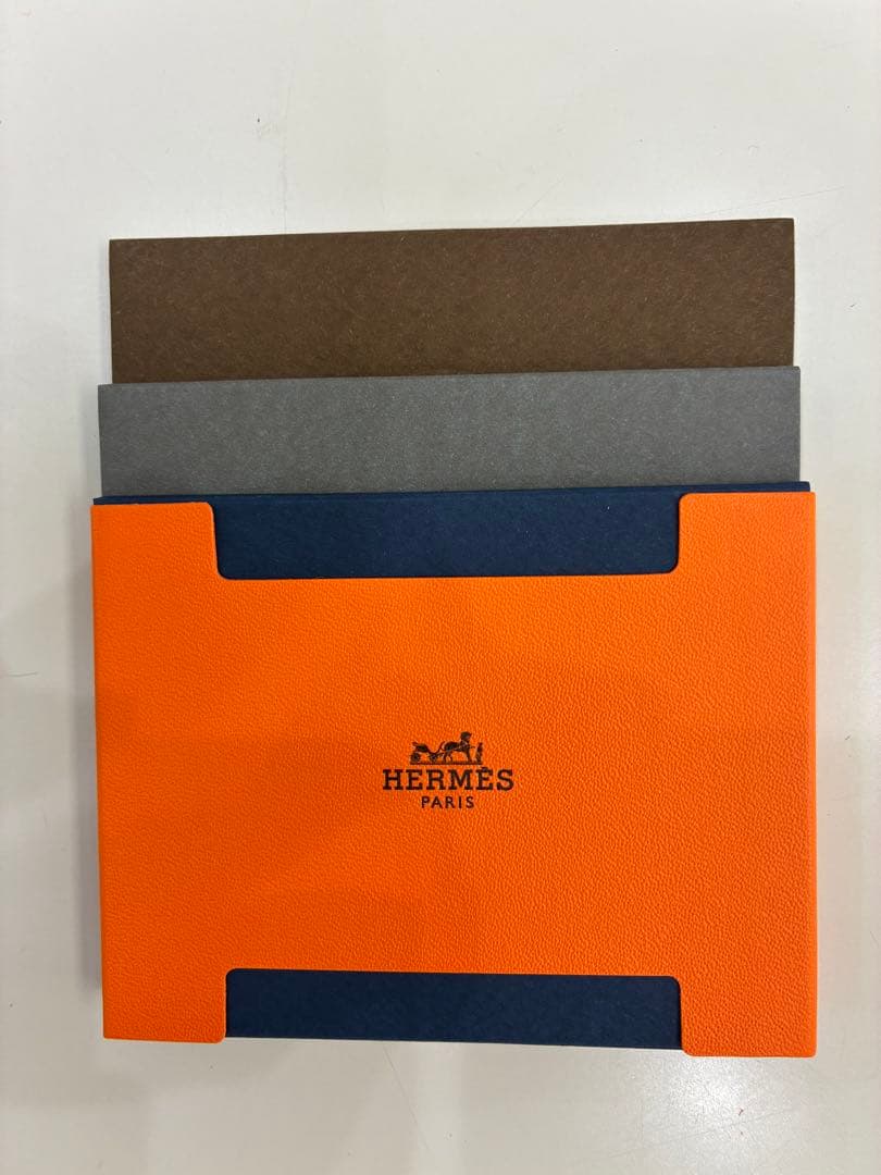 新品 HERMES エルメス 付箋 3カラーセット 箱付