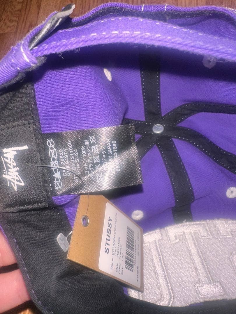 STU cap stussy ステューシー　フリーサイズ