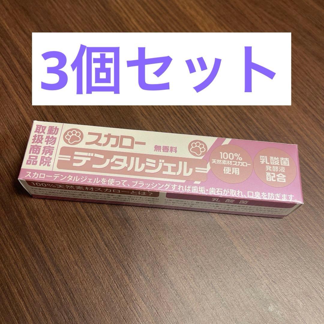 【3個セット】スカロー　デンタルジェル　40g