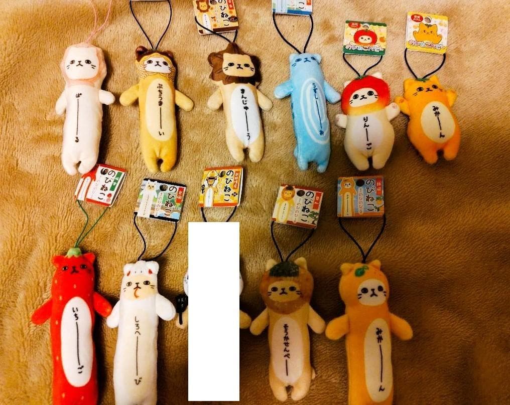 のびねこ　27体　（重複1種あり）