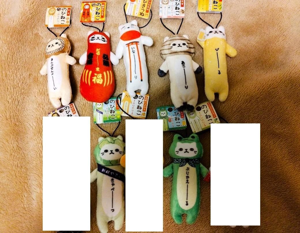 のびねこ　27体　（重複1種あり）