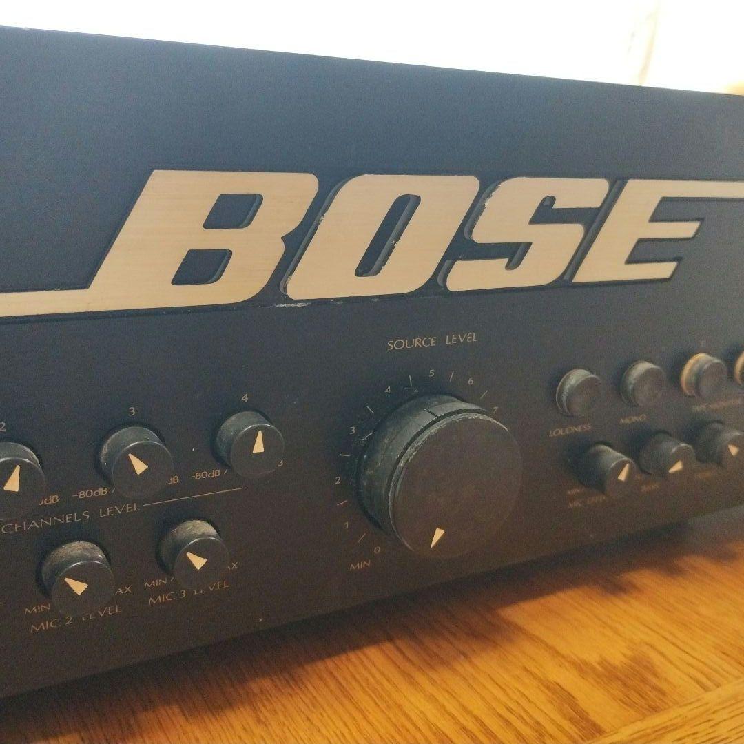 BOSE 4702−IIプイメイアンプ 音量調整機能付き
