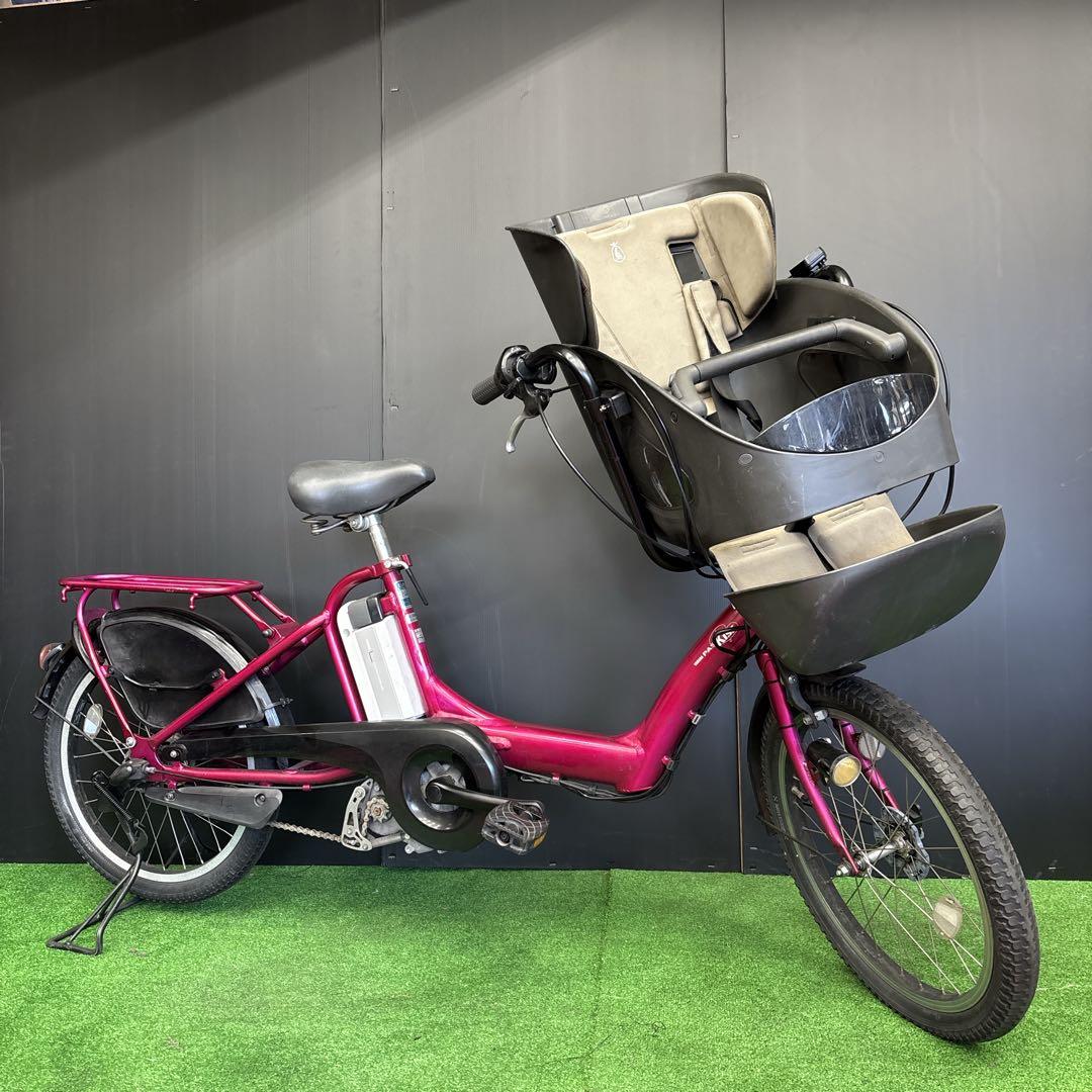電動自転車 YAMAHA PAS kiss ピンク 3人乗り対応　5