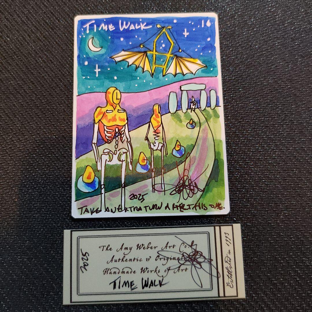 羽ばたき飛行機械 アーティストプルーフ time walk MTG