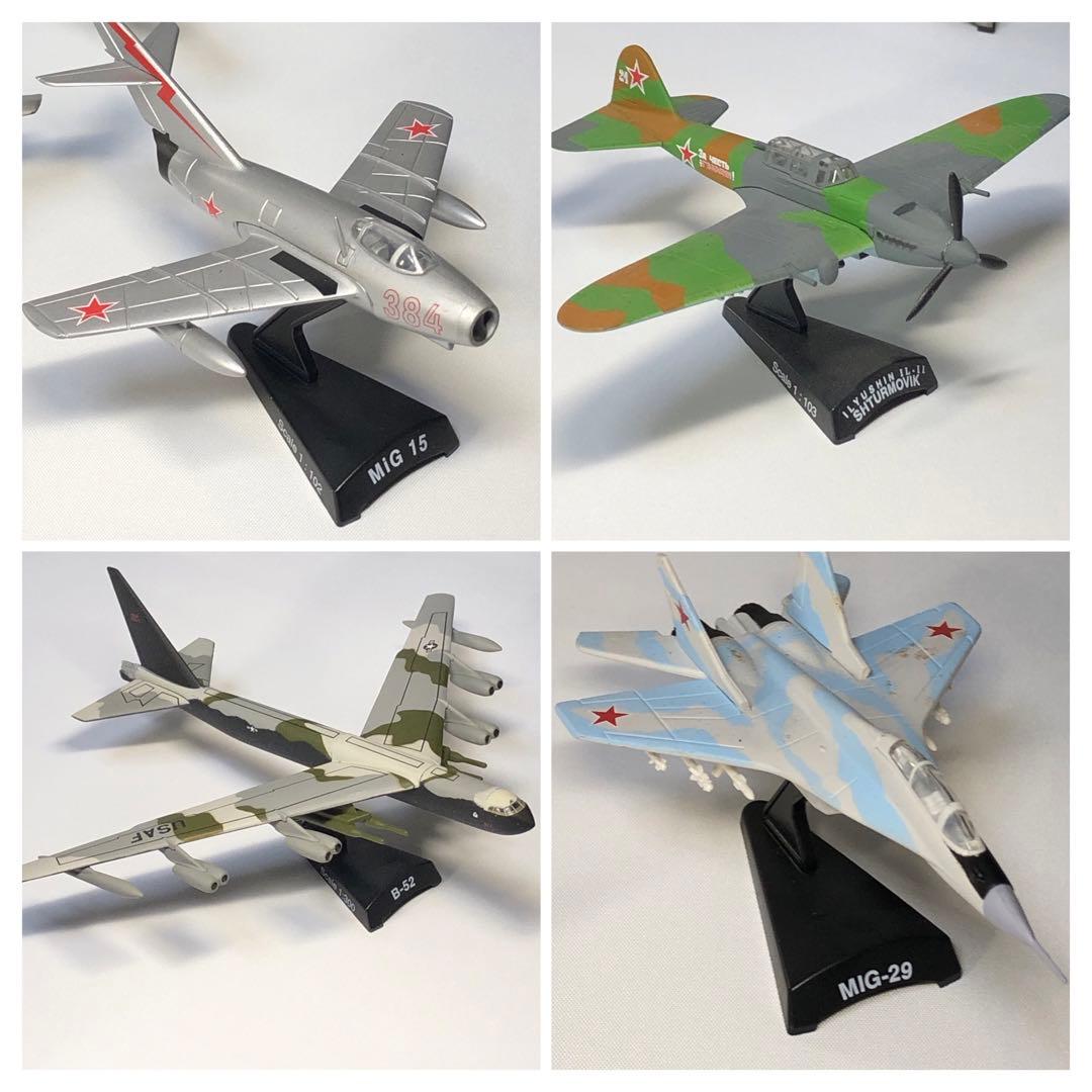 デル・プラド コレクション・世界の戦闘機　ダイキャスト　31点セット