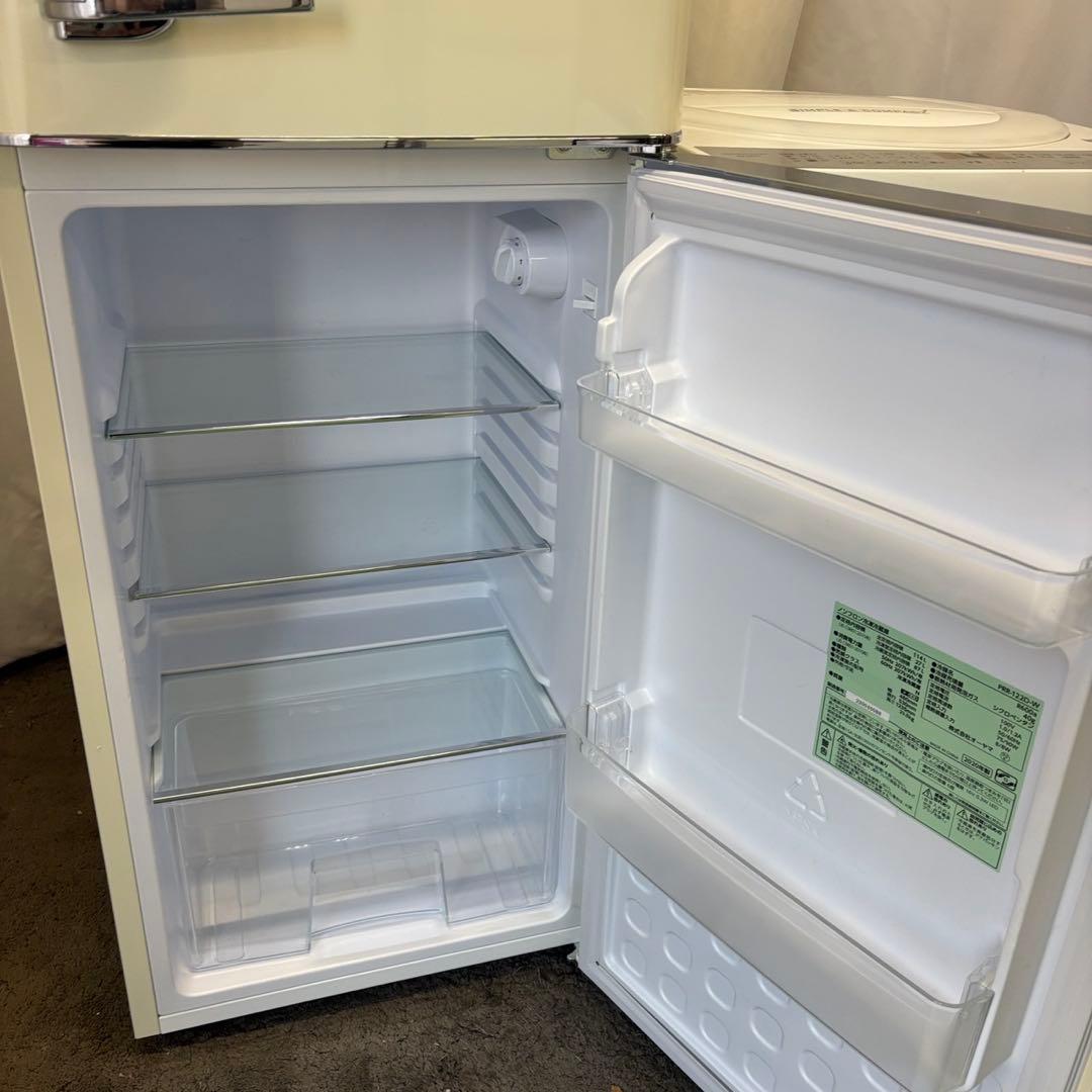 ★90　家電セット　レトロ冷蔵庫　洗濯機　7キロ　シャープ　設置無料　安い　中古