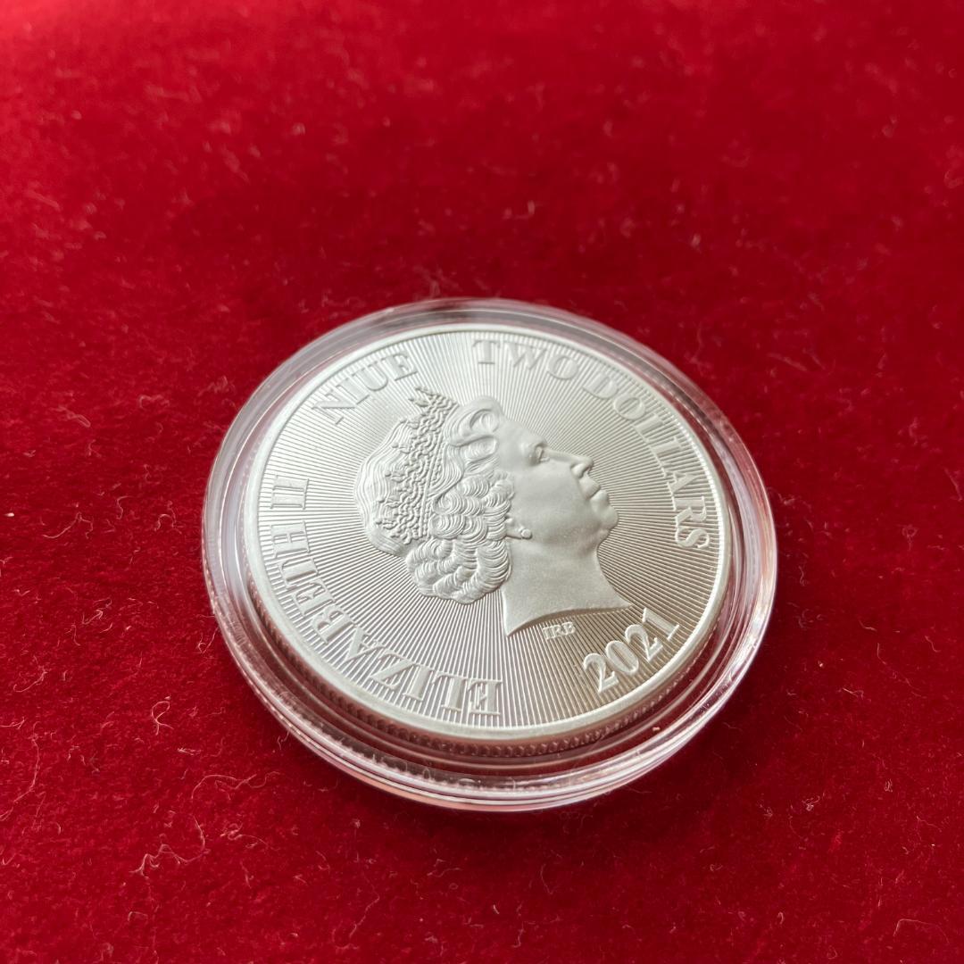 5枚◇2021年 ニウエ「ツリーオブライフ」純銀 1オンス