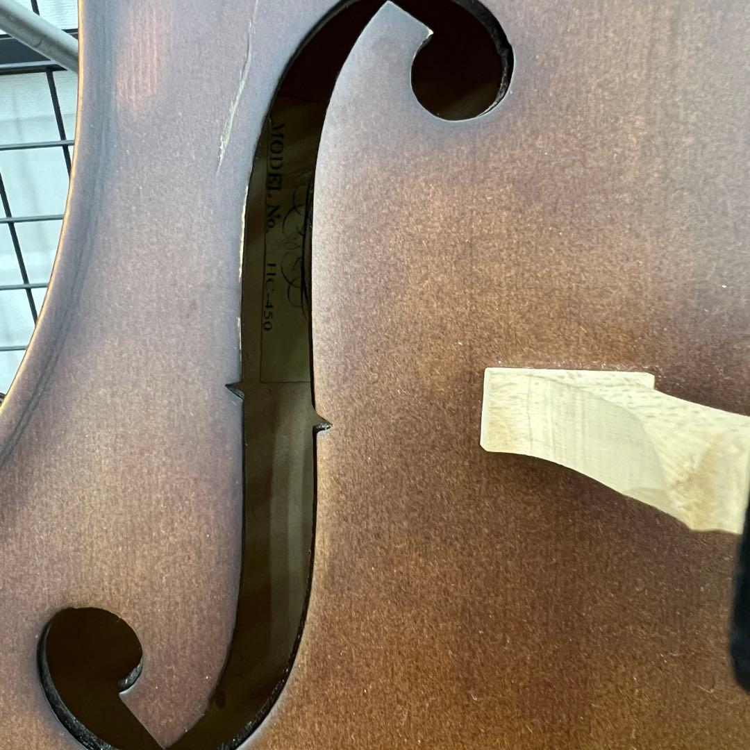 ハルシュタット　チェロ　スタートセット　HC-450 　弓